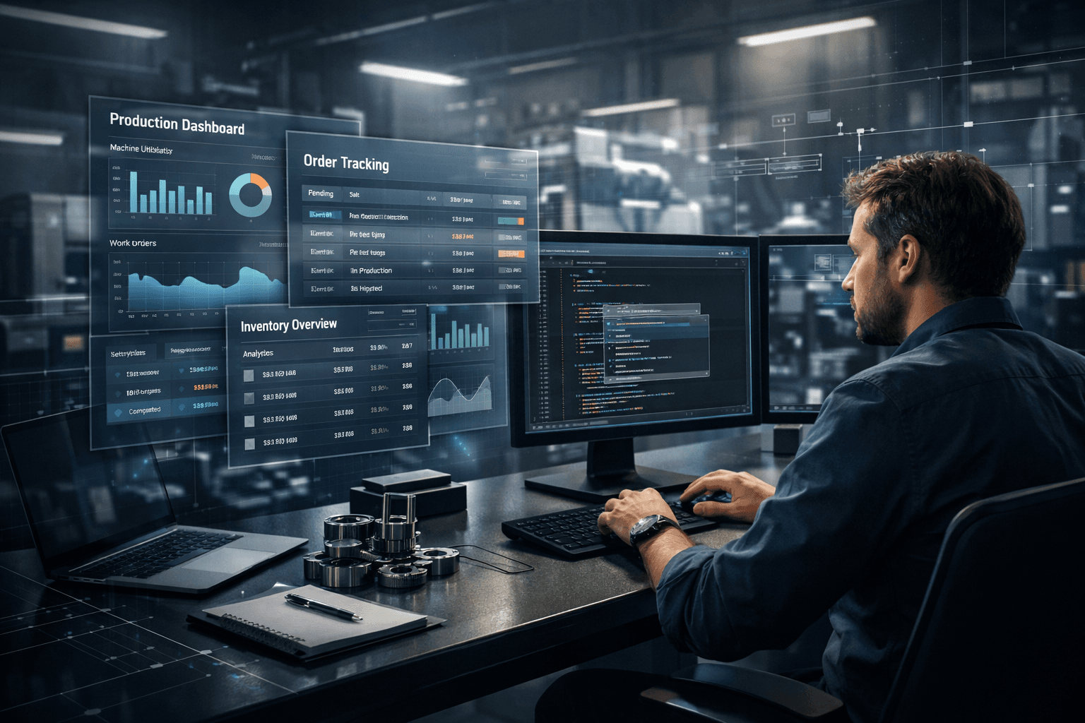 Собственная CRM для производства с TRAE и Cursor: нейросетевое программирование
