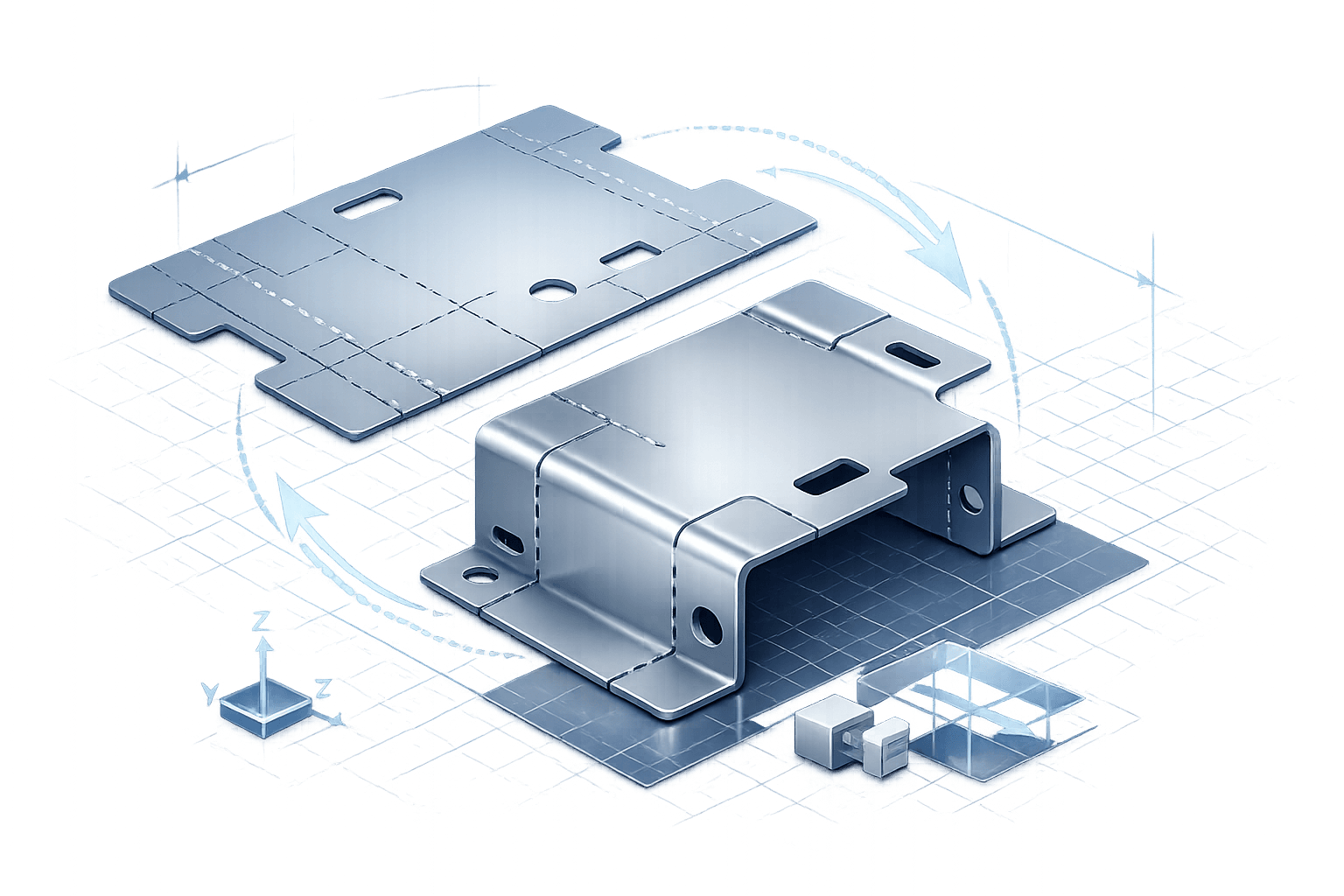 Autodesk Inventor листовой металл: от модели до развёртки для производства